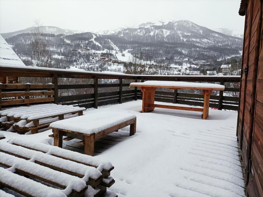 Appart T3 Avec Terrasse De 60M2 Chalet Le Coucou Allos Exterior photo